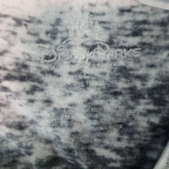 Disney Unisex Gray Burnout Short Sleeve Tee with Classic Mickey Mouse Size Large - Picture 5 of 7